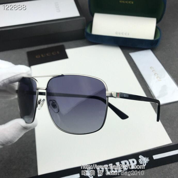 GUCCI古馳 G家新款 金屬偏光墨鏡 做工精湛 完美品質 超級時尚  lly1317